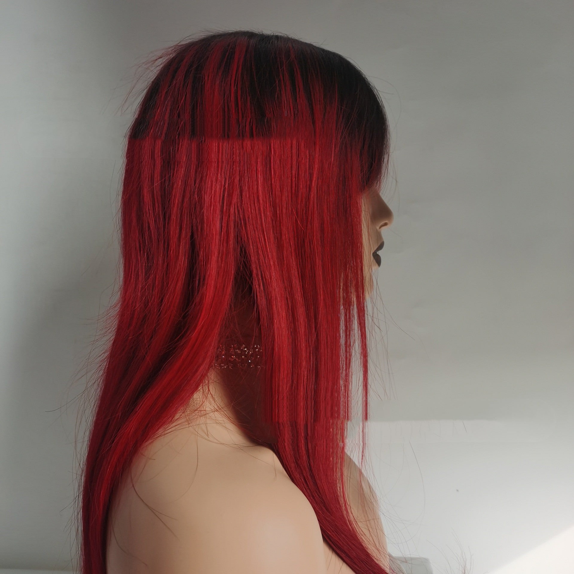 Wig Factory Real Human Hair Wig Mechanism Headgear Hair Wig Wig Factory Real Human Hair Wig Mechanism Headgear Hair Wig